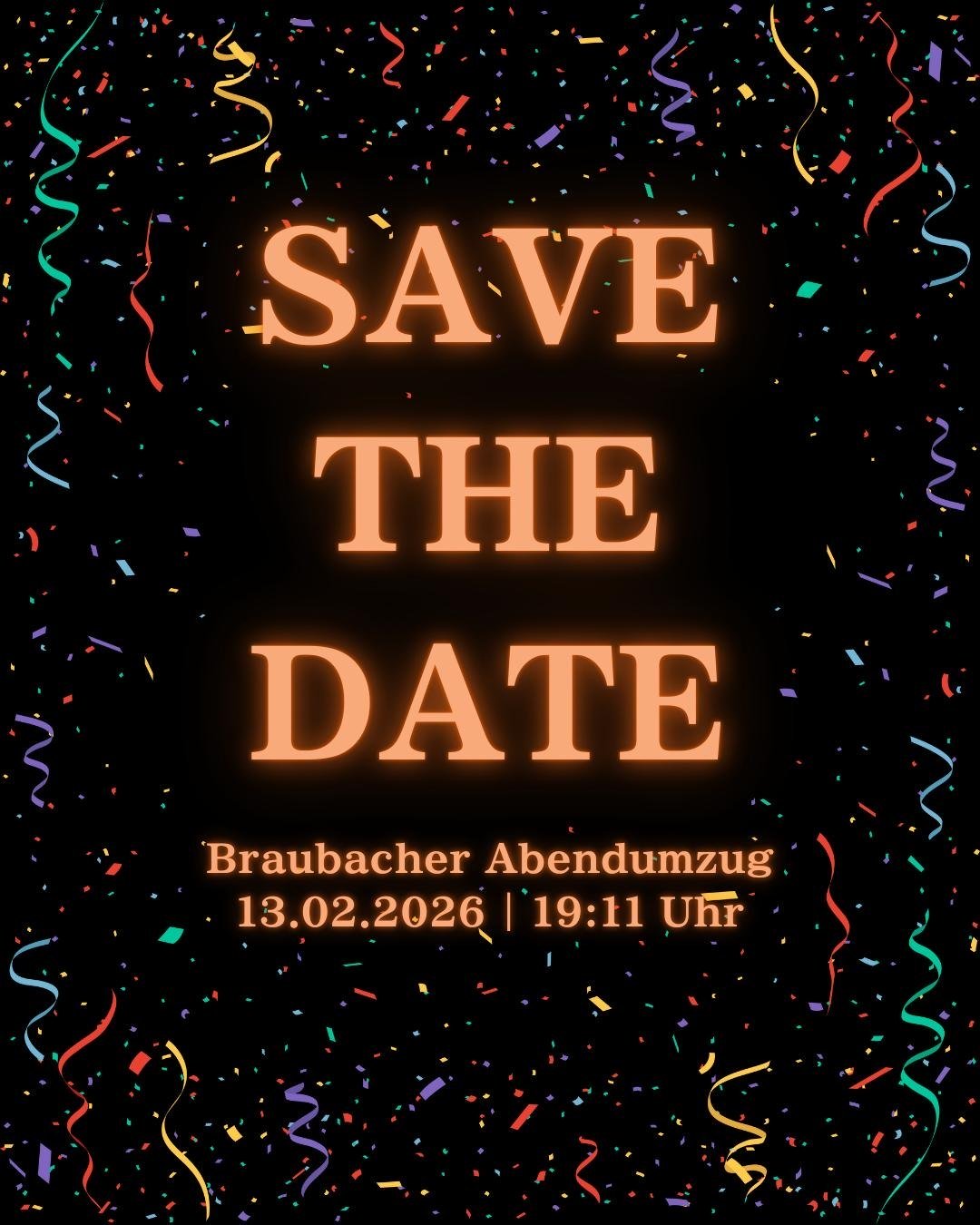 Abendumzug_Save the Date | © Karneval Gesellschaft Braubach