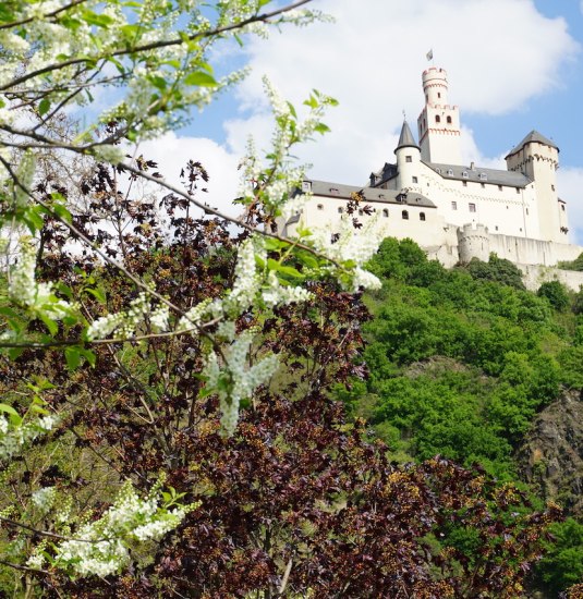 Marksburg/Rheinanlagen | © Bastian Clos/Tourist-Information