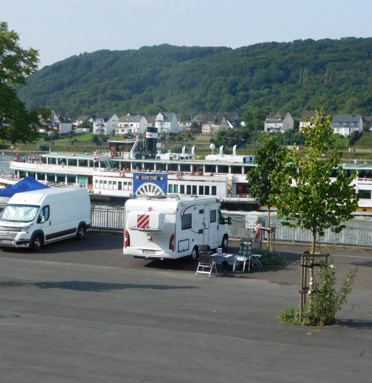 Wohnmobilstellplatz | &copy; Stadt Braubach