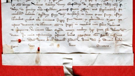 Urkunde_Stadrechte | &copy; Stadt Braubach