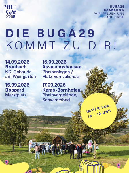 Plakat Roadshow | &copy; Buga GmbH