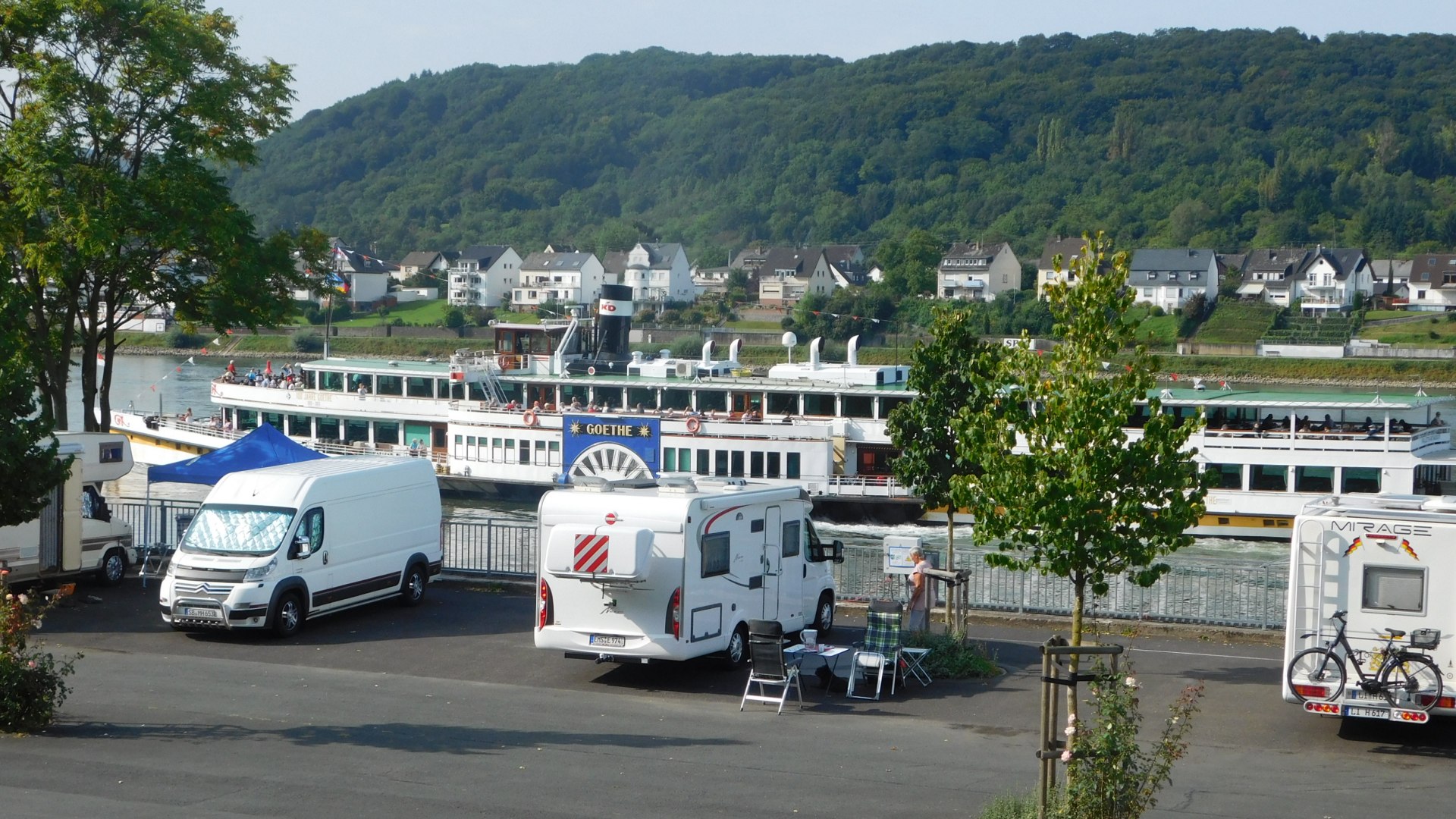 Wohnmobilstellplatz | &copy; Stadt Braubach