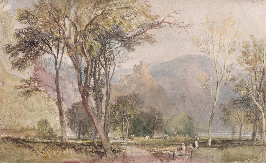 Braubach, Blick auf die Marksburg | © Indianapolis Museum of Art, USA Braubach, Blick auf die Marksburg | © Indianapolis Museum of Art, USA