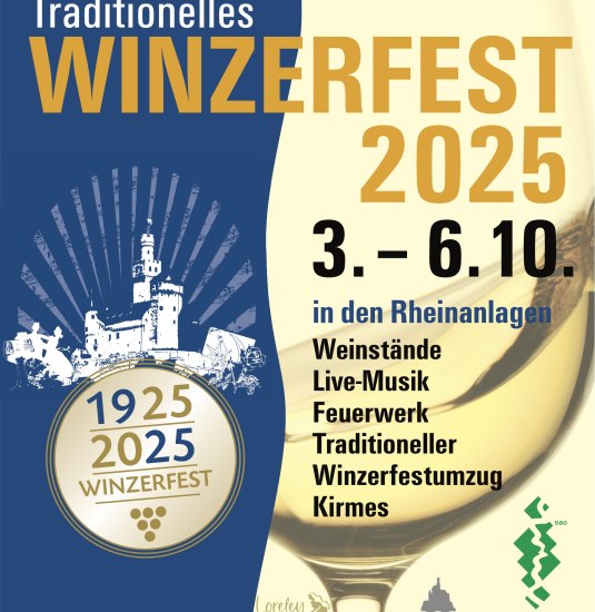 Winzerfest Plakat 2025 | © Stadt Braubach