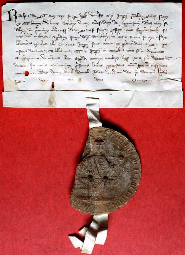 Urkunde_Stadrechte | &copy; Stadt Braubach