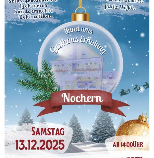 Plakat_Weihnachtsmarkt_Nochern | © Nochern