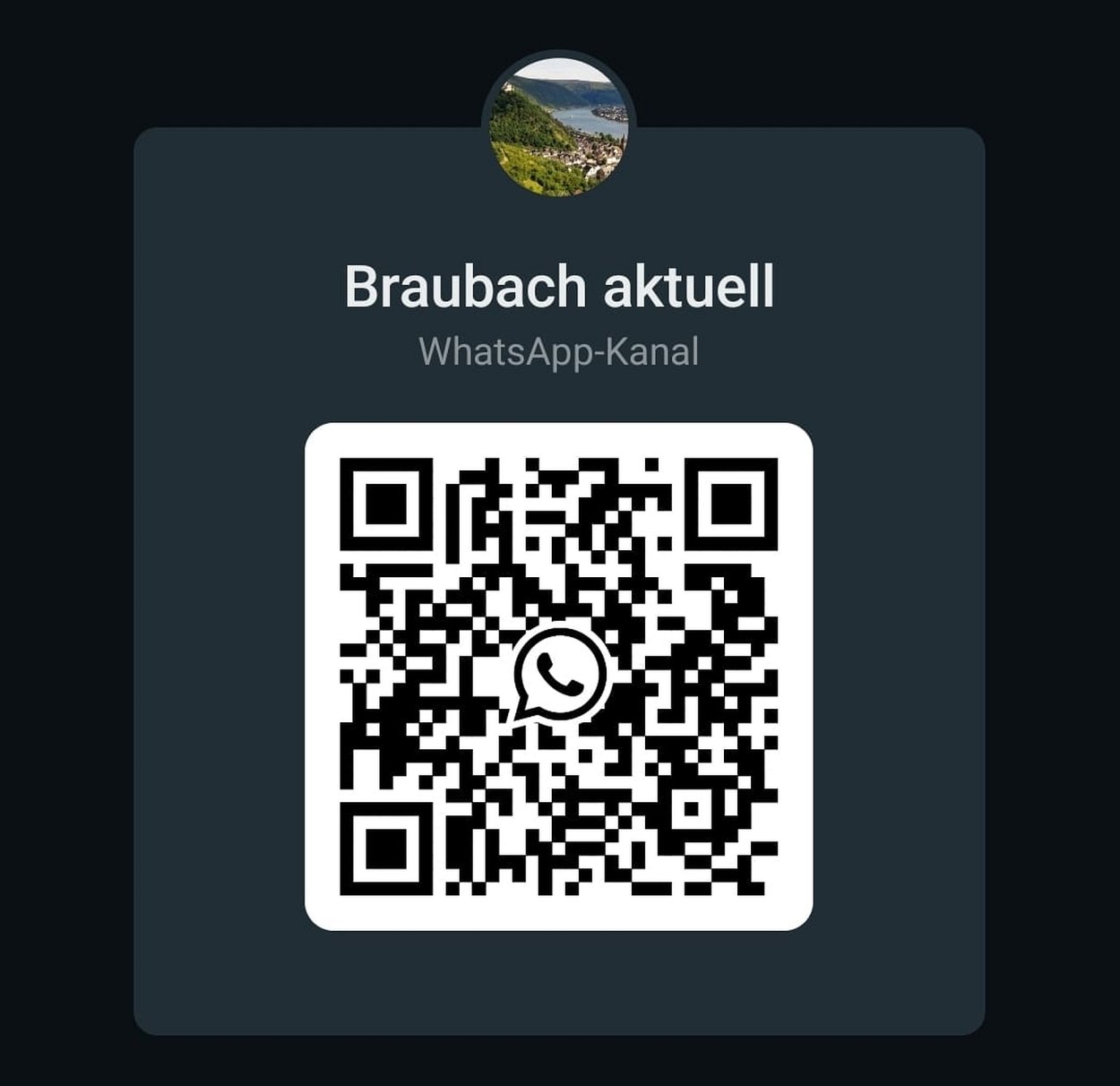 Whats App QR-Code | © Stadt Braubach