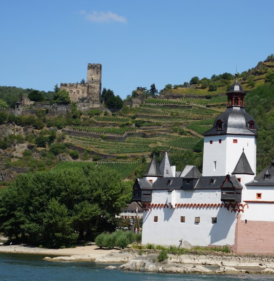 Pfalzgrafenstein und Burg Gutenfels | © Bastian Clos