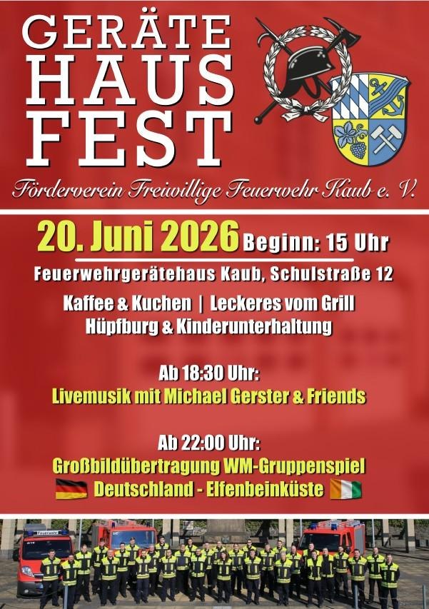 Ger&auml;tehaus Fest | &copy; Feuerwehr Kaub