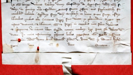 Urkunde_Stadrechte | &copy; Stadt Braubach