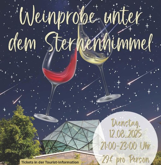 Plakat Nachtweinprobe | © Loreley Touristik