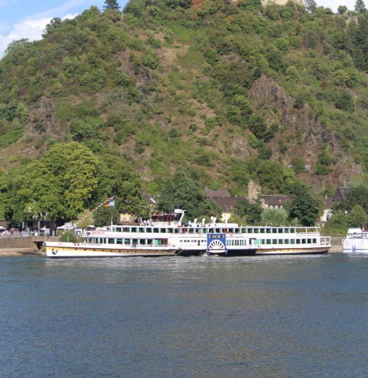 Goethe mit Marksburg | &copy; Helmut Hohl