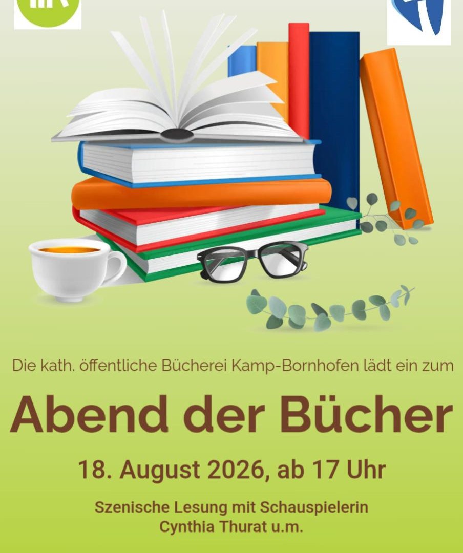 Abend der Bücher | © Bücherei Kamp-Bornhofen Abend der Bücher | © Bücherei Kamp-Bornhofen