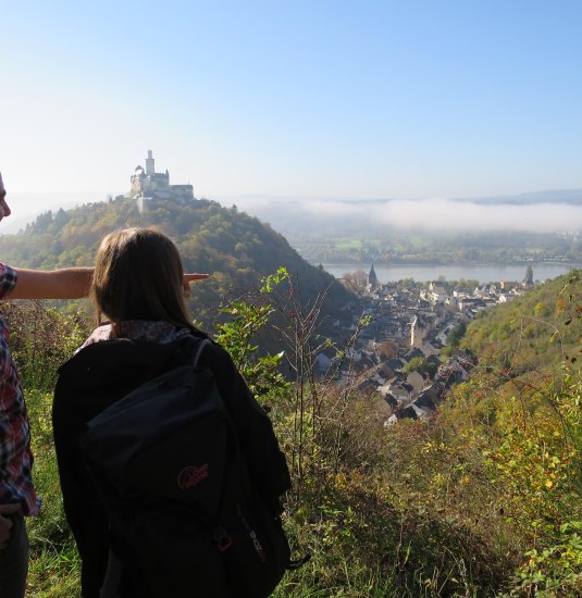 Blick auf Marksburg | &copy; Bastian Clos