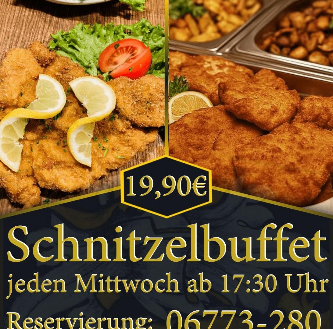 Schnitzelbuffet | © Hotel Rheingraf Schnitzelbuffet | © Hotel Rheingraf