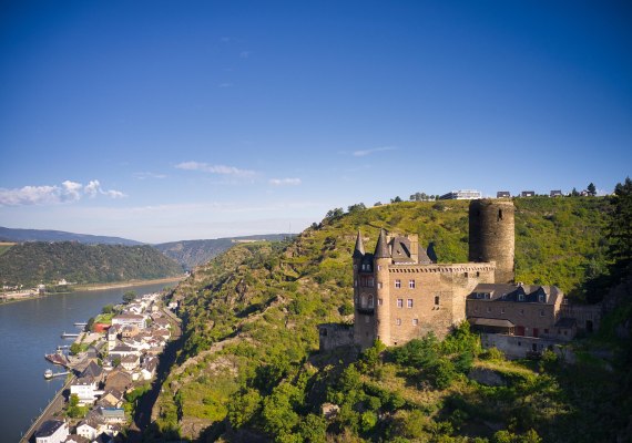 Burg Katz oberhalb von St. Goarshausen | © Sebastian Reifferscheid