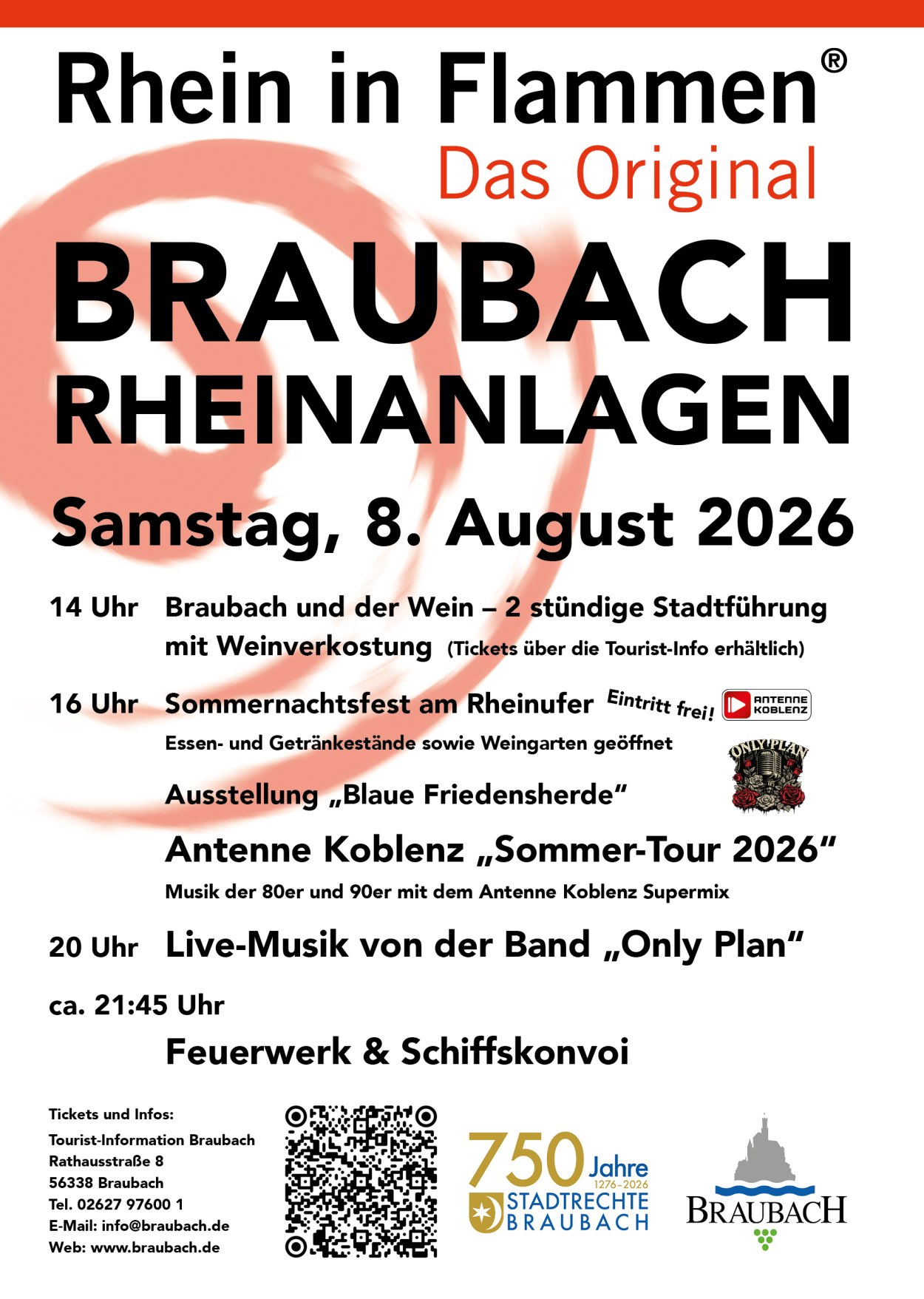 RiF_Plakat 2026 | © Tourist-Information Braubach