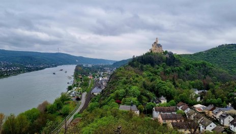 Aussicht auf Marksburg | &copy; Ulrike Dallmann