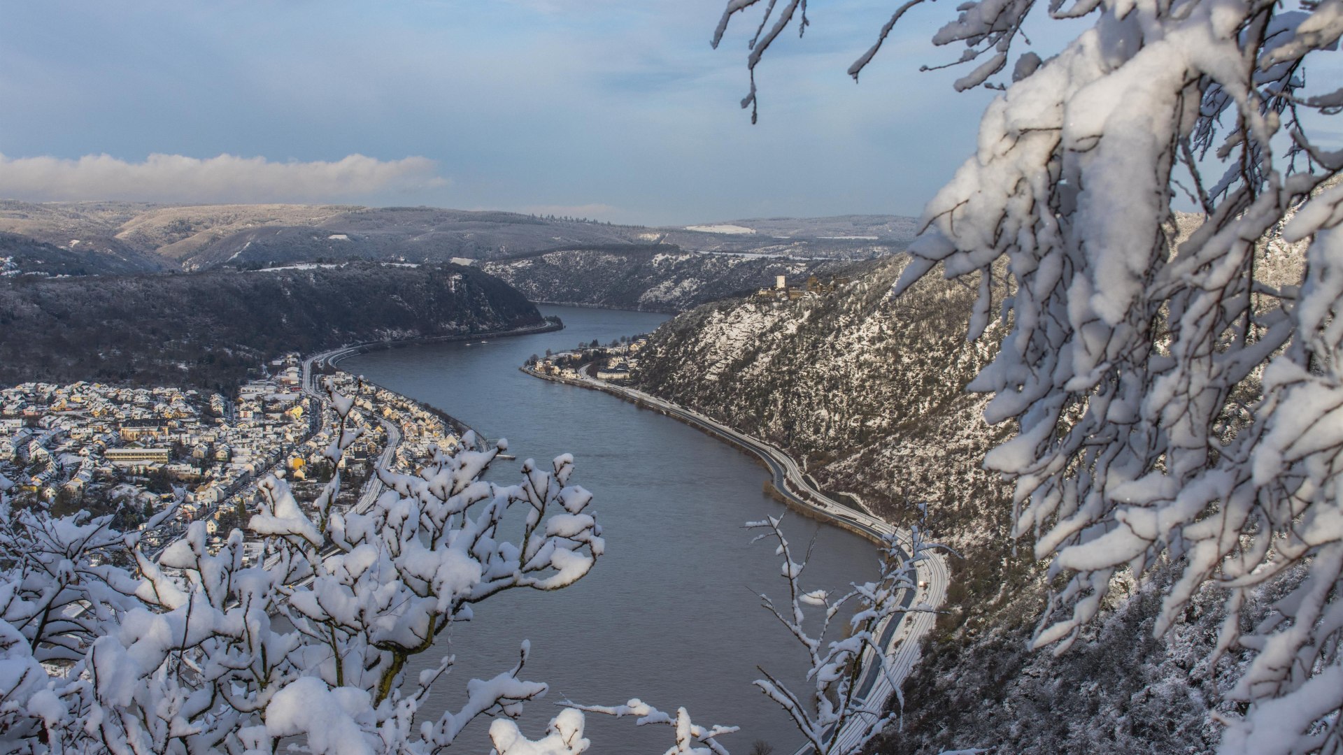 Rhein Schnee | © Joachim Hewel Rhein Schnee | © Joachim Hewel