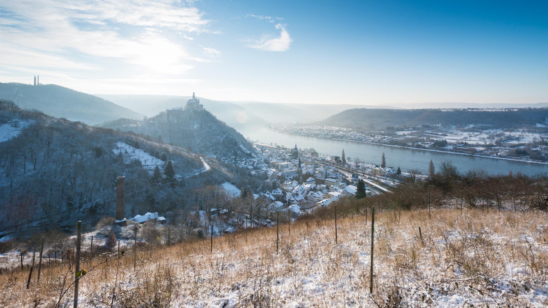 Marksburg_Schnee | © Dominik Ketz/Rheinland-Pfalz Tourismus GmbH