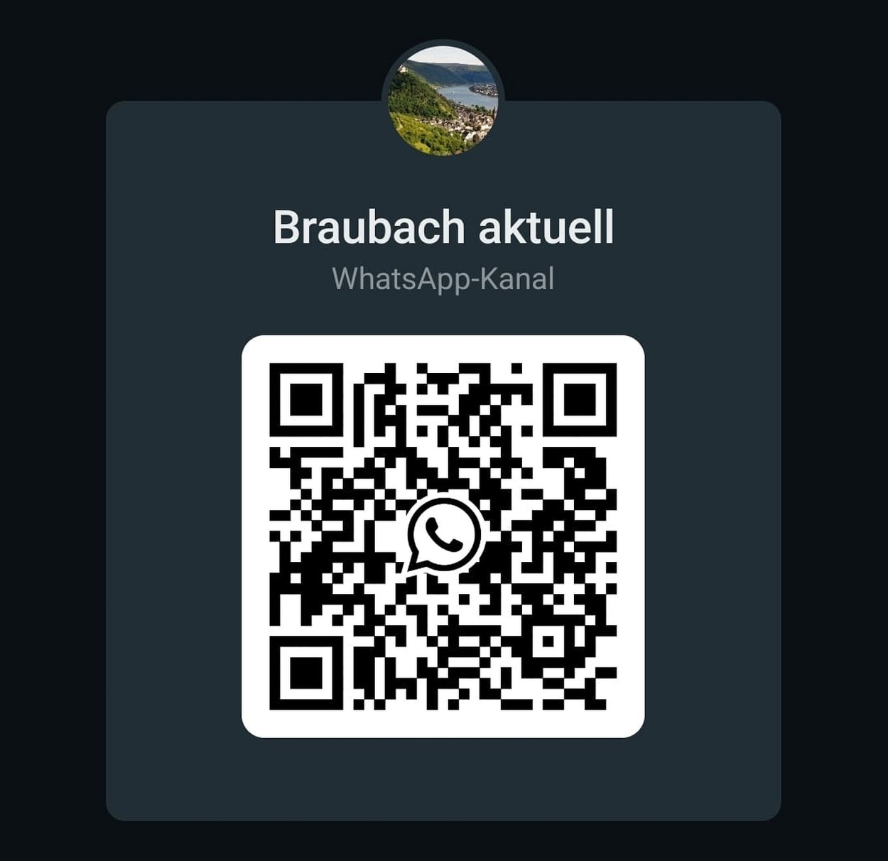Whats App QR-Code | © Stadt Braubach Whats App QR-Code | © Stadt Braubach